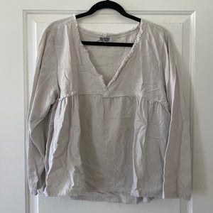 aerie peasant shirt